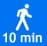 distance from niagara falls hotel to falls 10