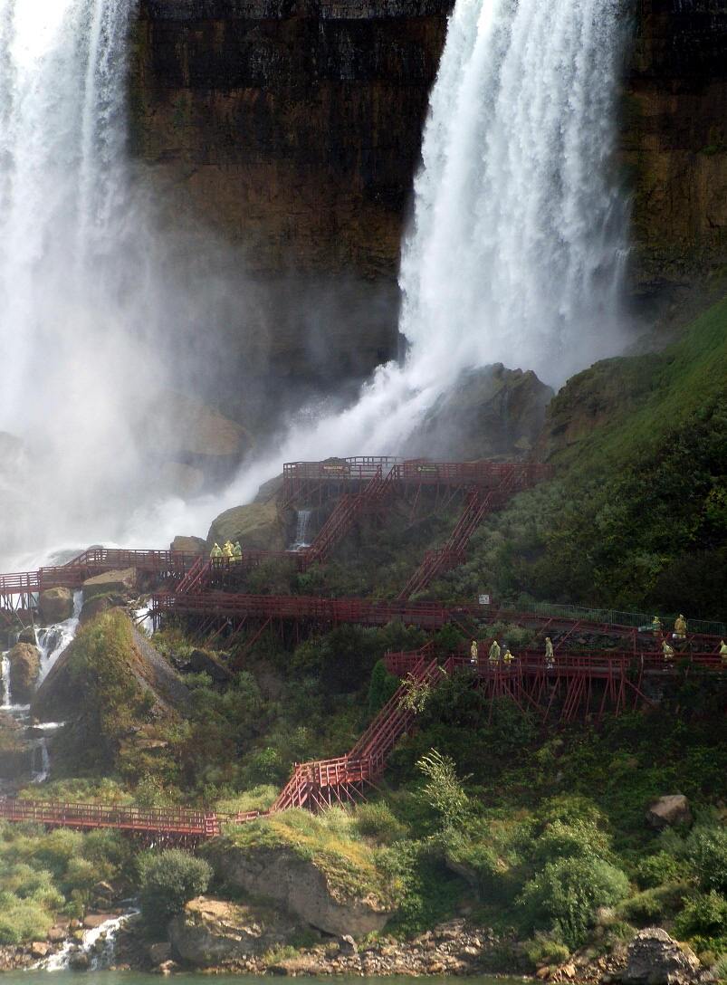 Cave of the Winds in Niagara Falls New York