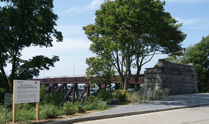 niagara gorge hiking trails entrance