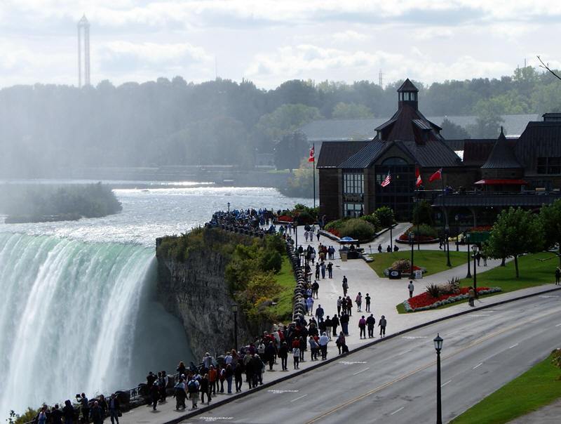 Journey Behind The Falls In Niagara Falls Canada