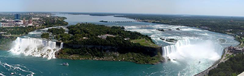 niagara falls panorama