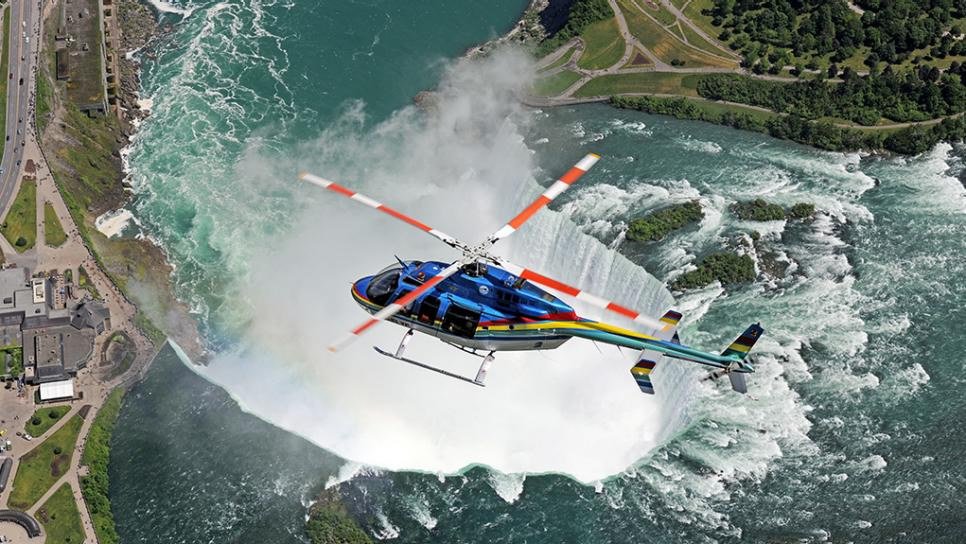 niagara falls helicopter tour from new york