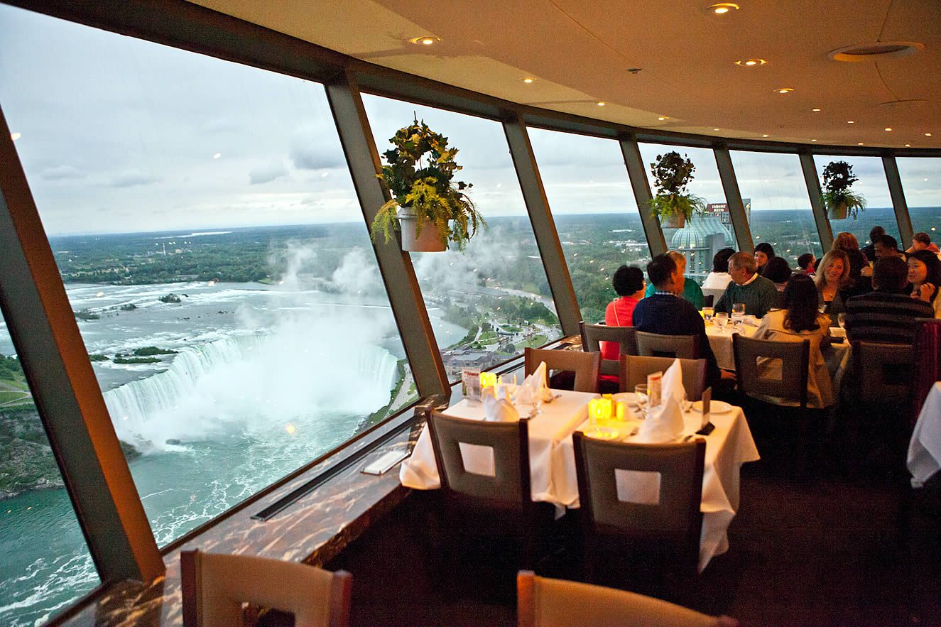 Skylon Tower Revolving Dining Room Niagara Falls Canada